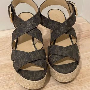 Michael Kors Cecilia Wedges 8.5